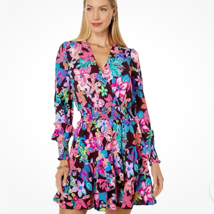 Lilly Pulitzer Christina Long Sleeve Size 16 New With Tags